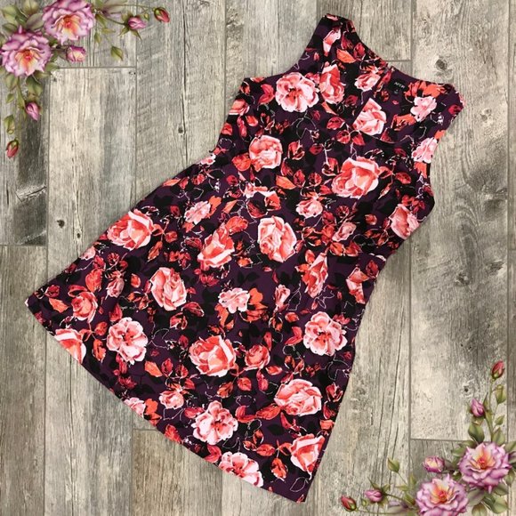 Apt. 9 Dresses & Skirts - Beautiful rose print dress.